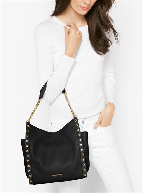 michael michael kors signature newbury chain-handle tote|MICHAEL Michael Kors Newbury Medium Chain Tote .